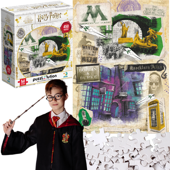 Puzzle Z Motywem "Harry Potter" - "Ministerstwo Magii" 450 Elementów 8+