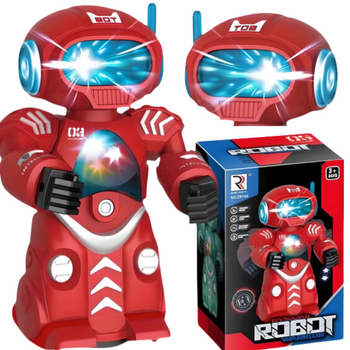 Robot Interaktywny Tańczący Zabawka Dla Dzieci Efekty Świetlne Dźwiękowe