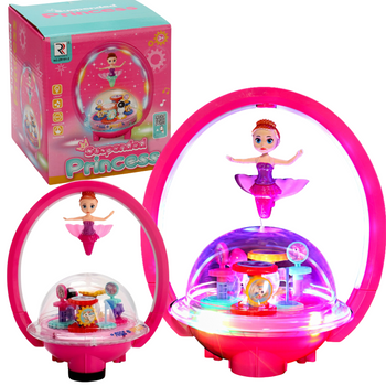 Zabawka Księżniczka Syrena Pozytywka Lampka Efekty Świetlne I Dźwiękowe